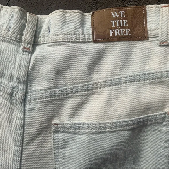 Free People Piper Mid-Rise Crop Wide-Leg Jeans. - Picture 10 of 11